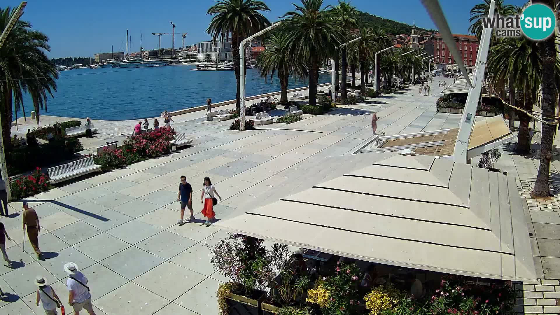 Split – pogled na splitsku rivu