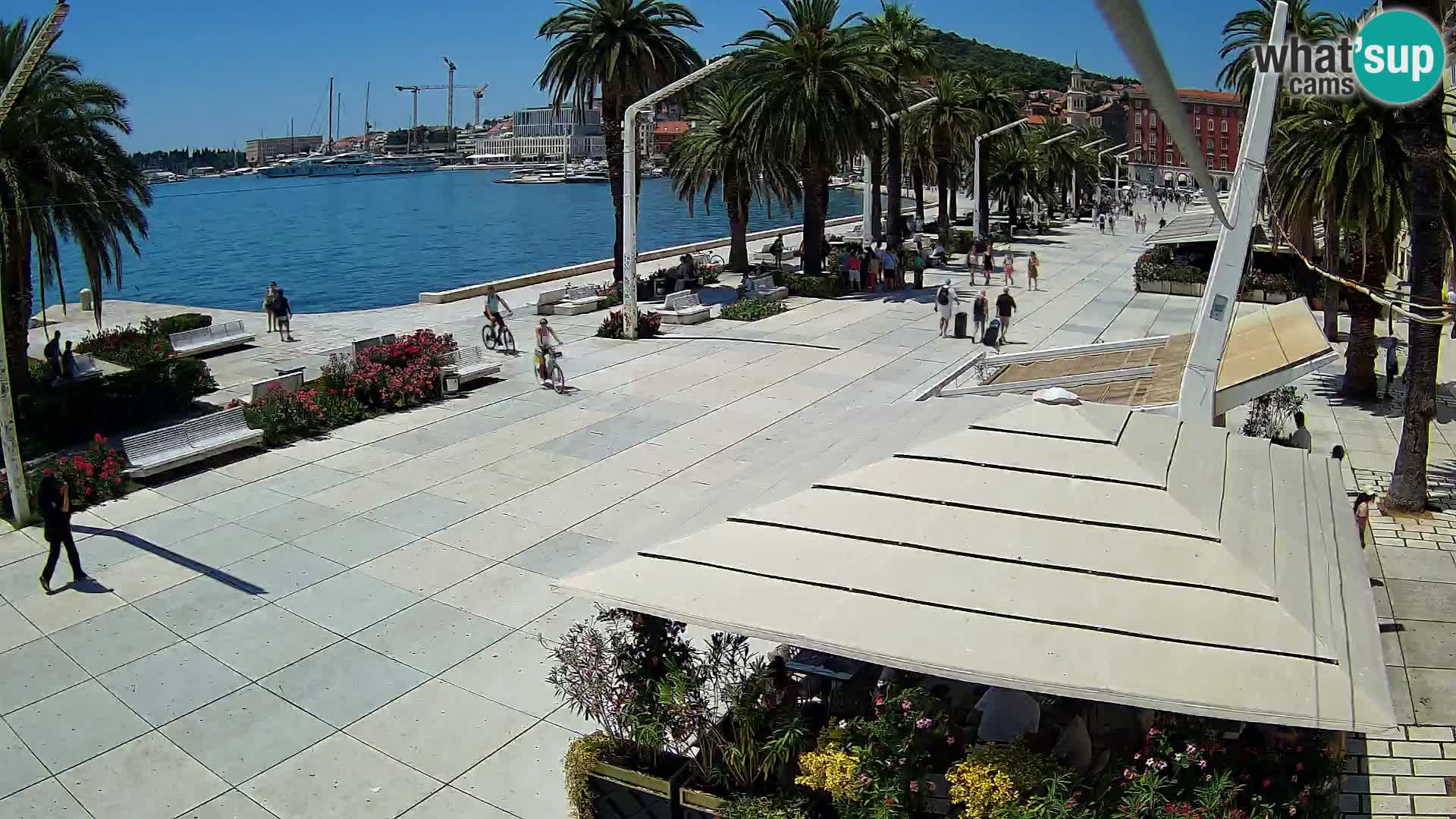 Split –  vista de Riva de Split