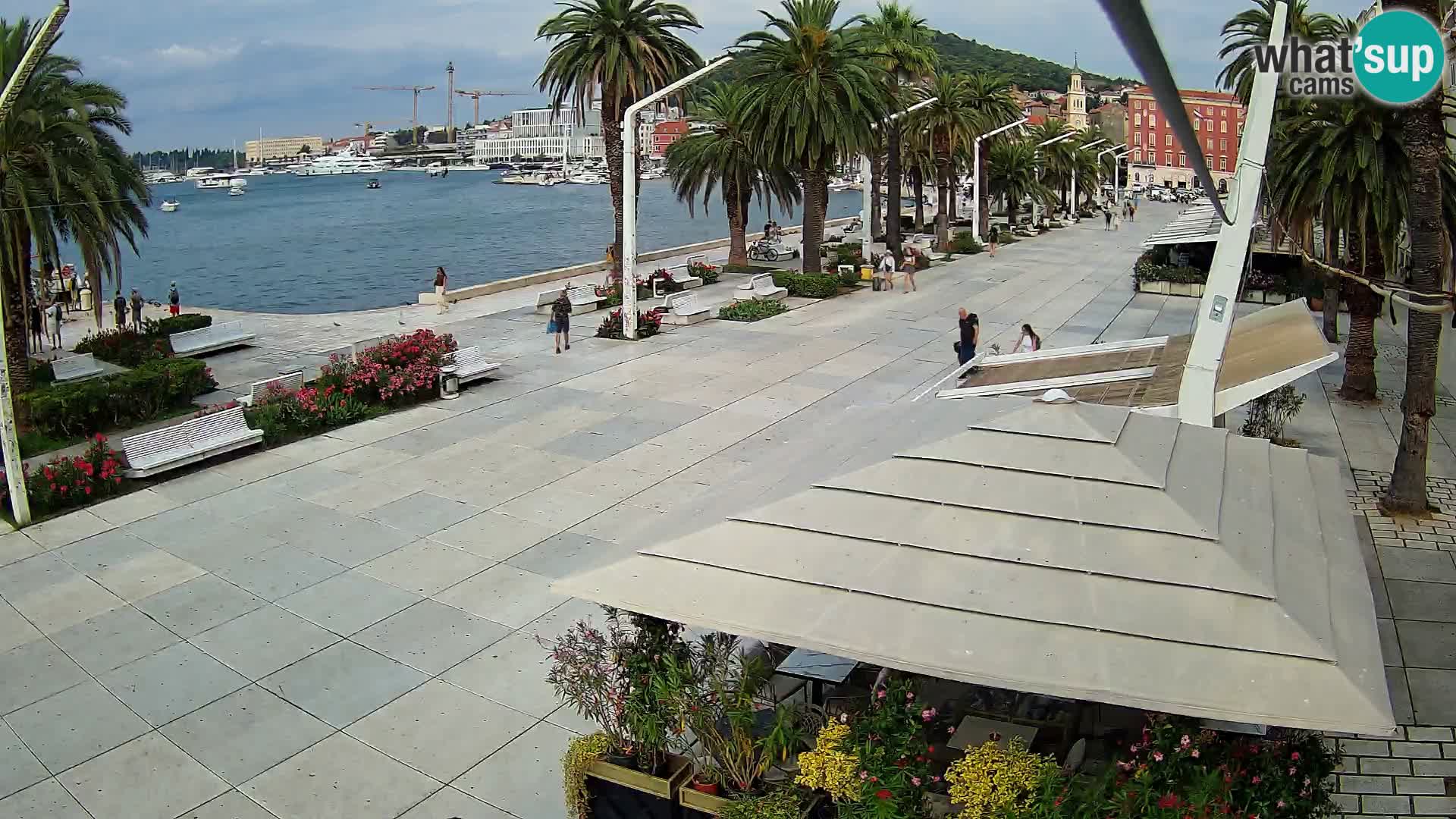 Split – Vista sulla riva di Spalato