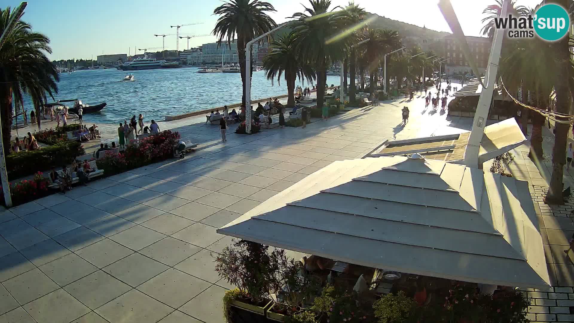 Split –  vue de Riva de Split
