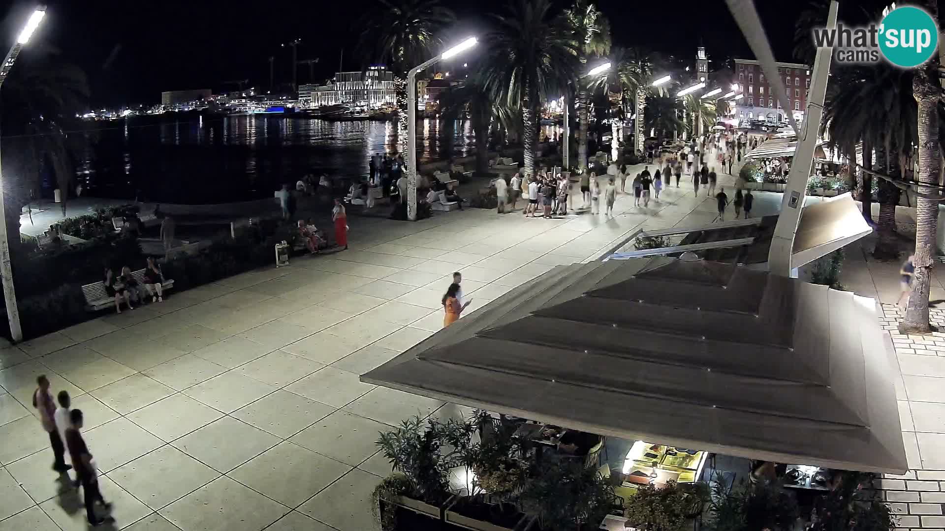 Split –  vue de Riva de Split
