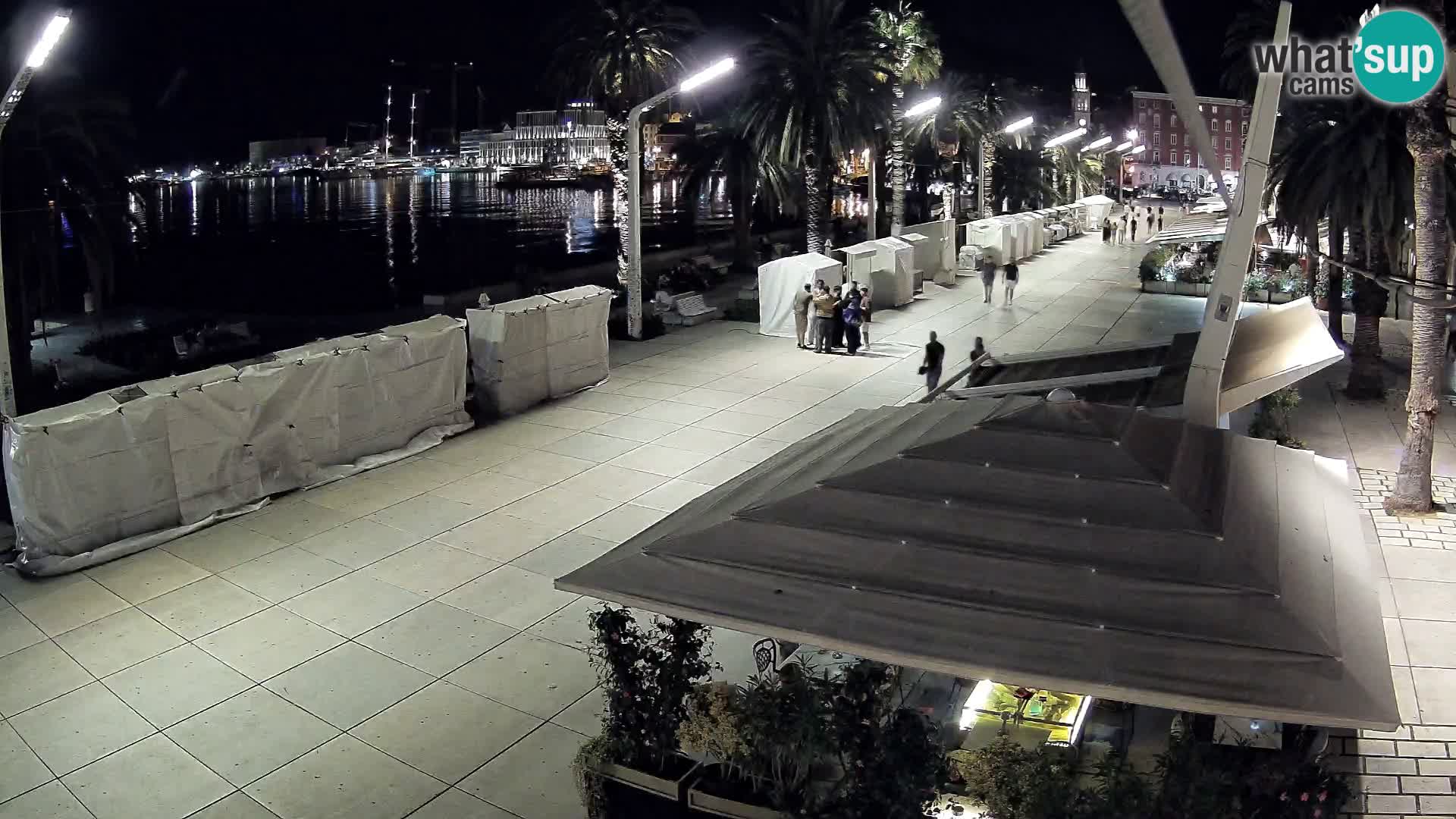 Live Webcam Split – view of Split riva