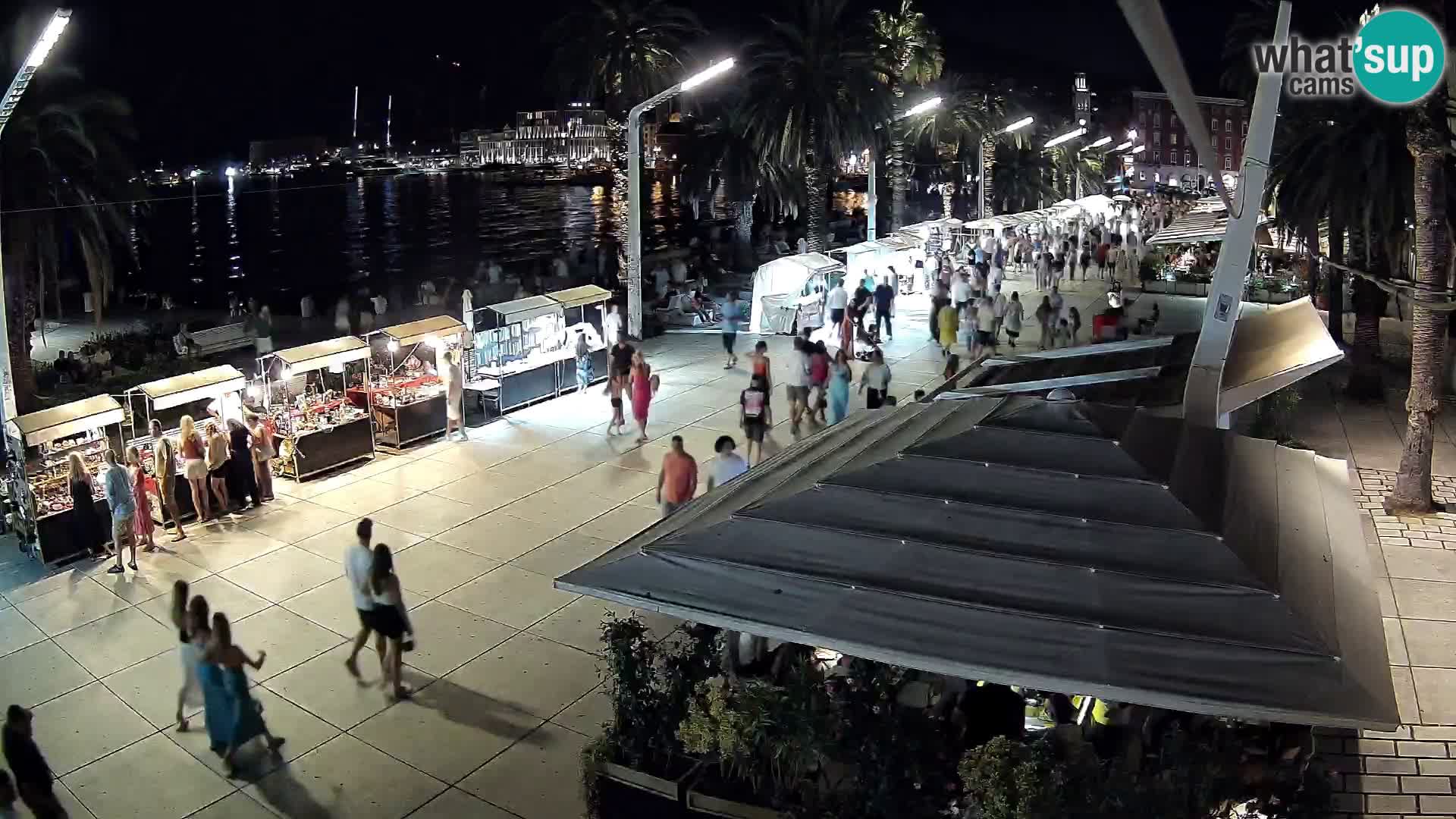 Split –  vista de Riva de Split