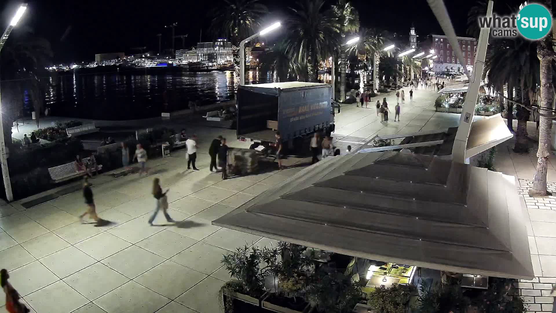 Live Webcam Split – view of Split riva