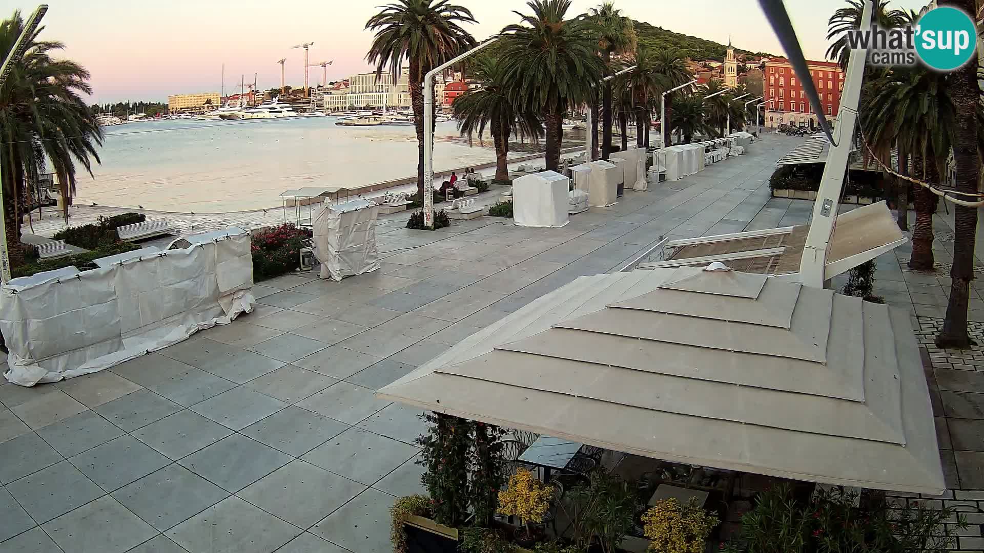 Split – Vista sulla riva di Spalato