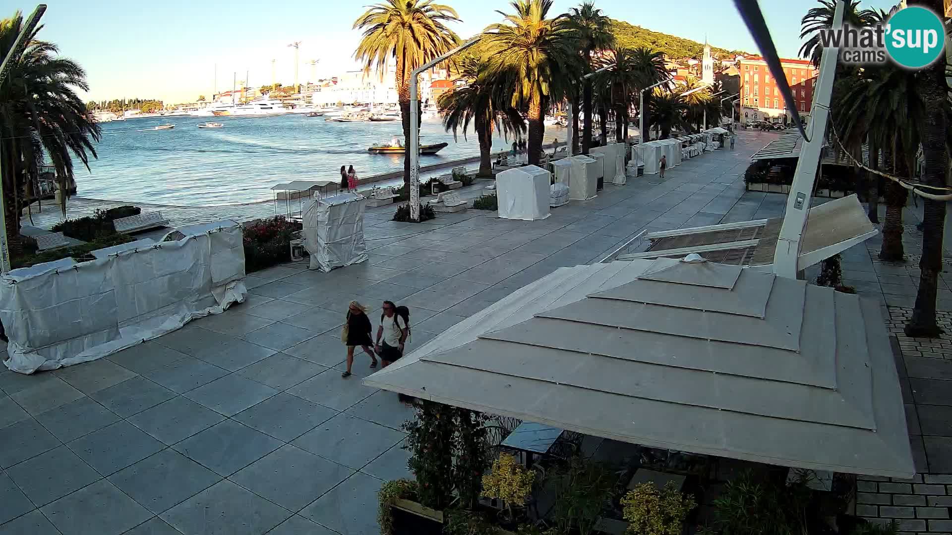 Live Webcam Split – view of Split riva