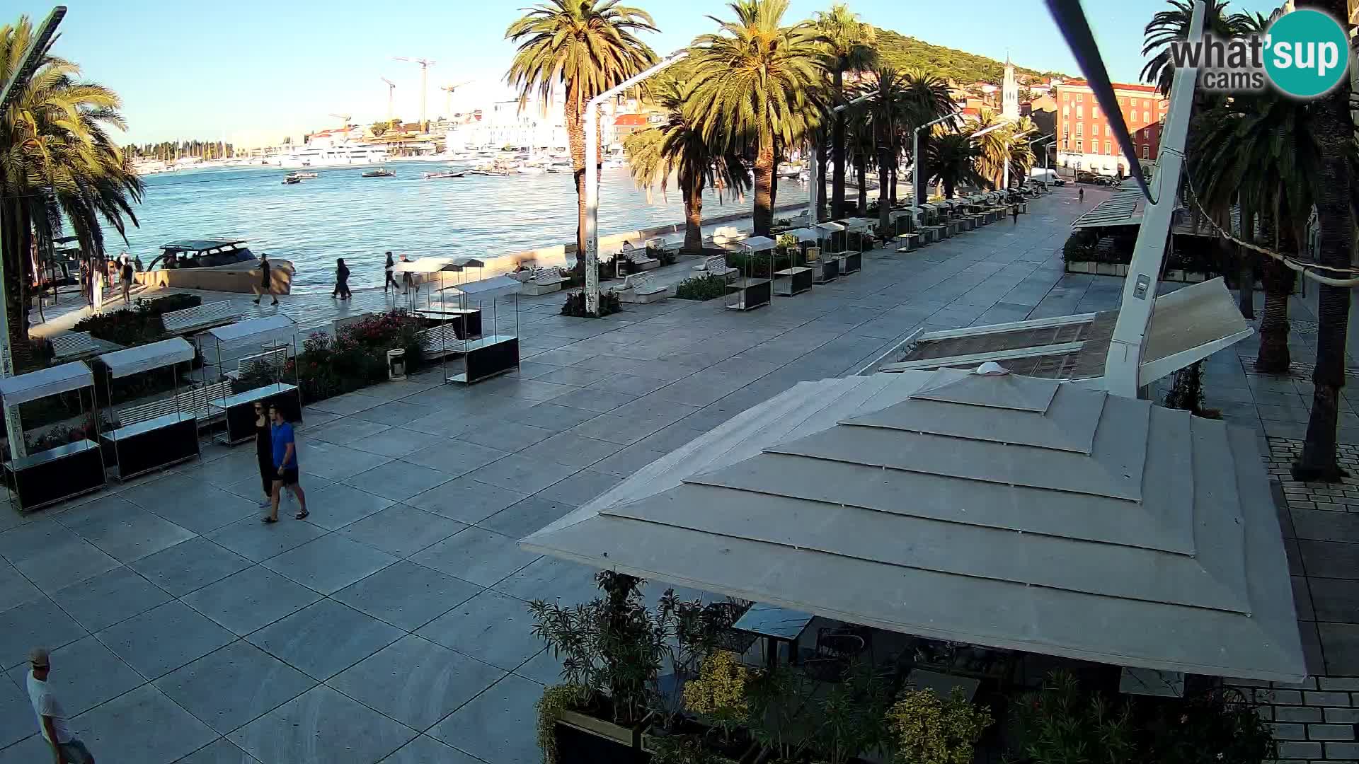 Split – pogled na splitsku rivu