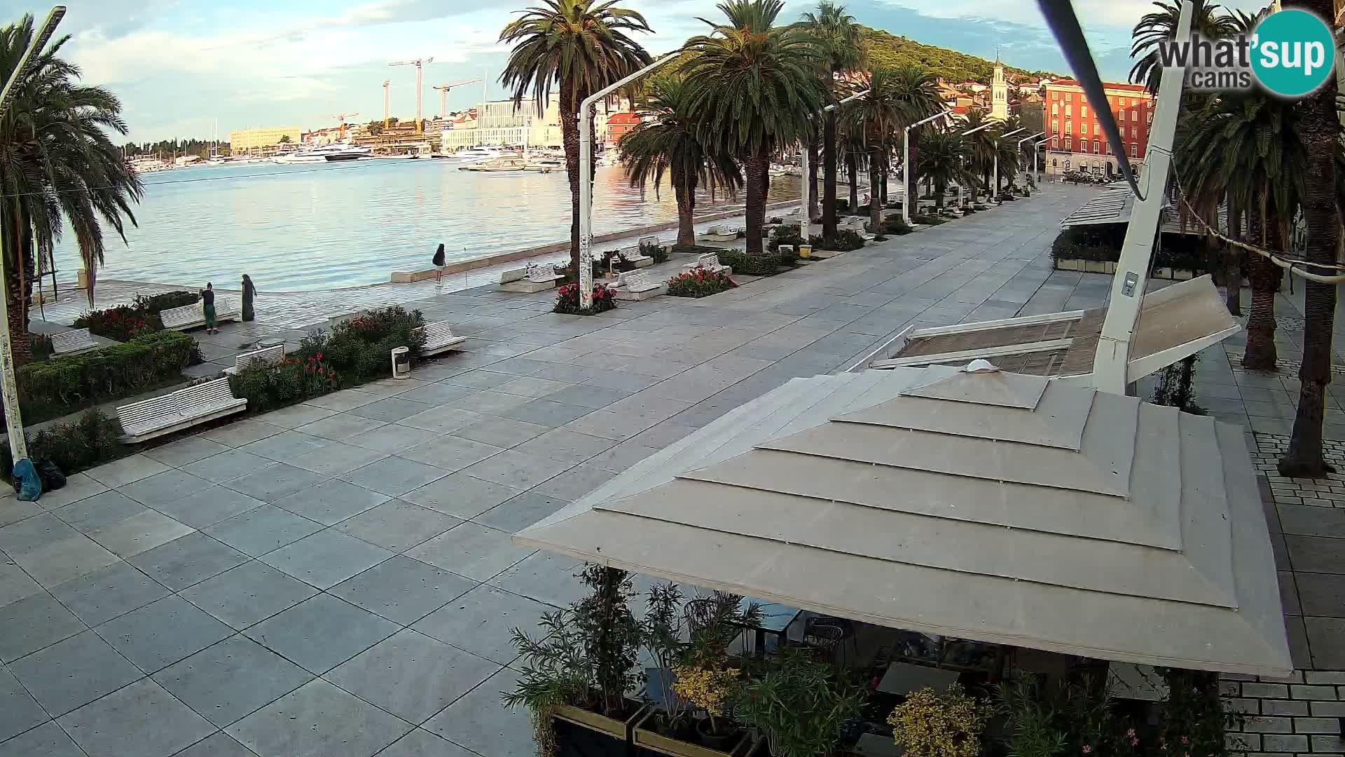 Live Webcam Split – view of Split riva