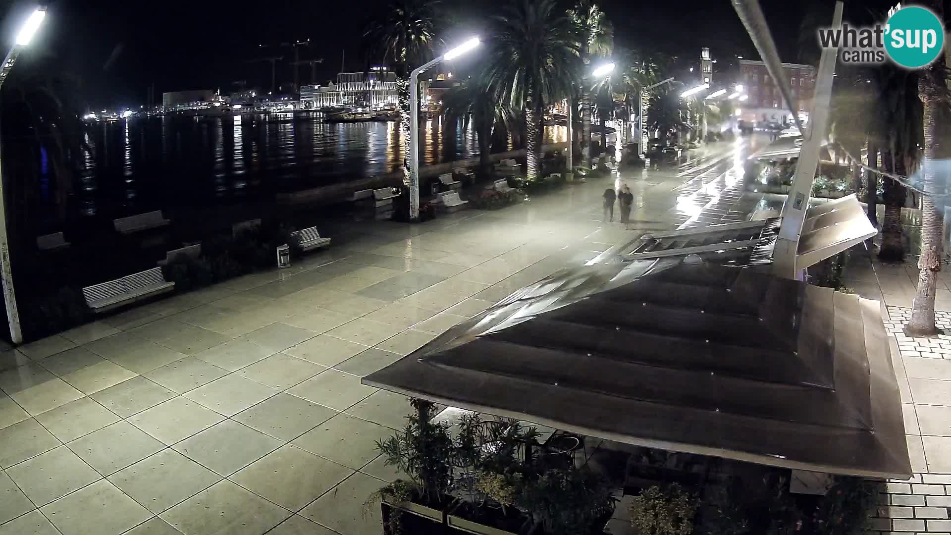 Live Webcam Split – view of Split riva