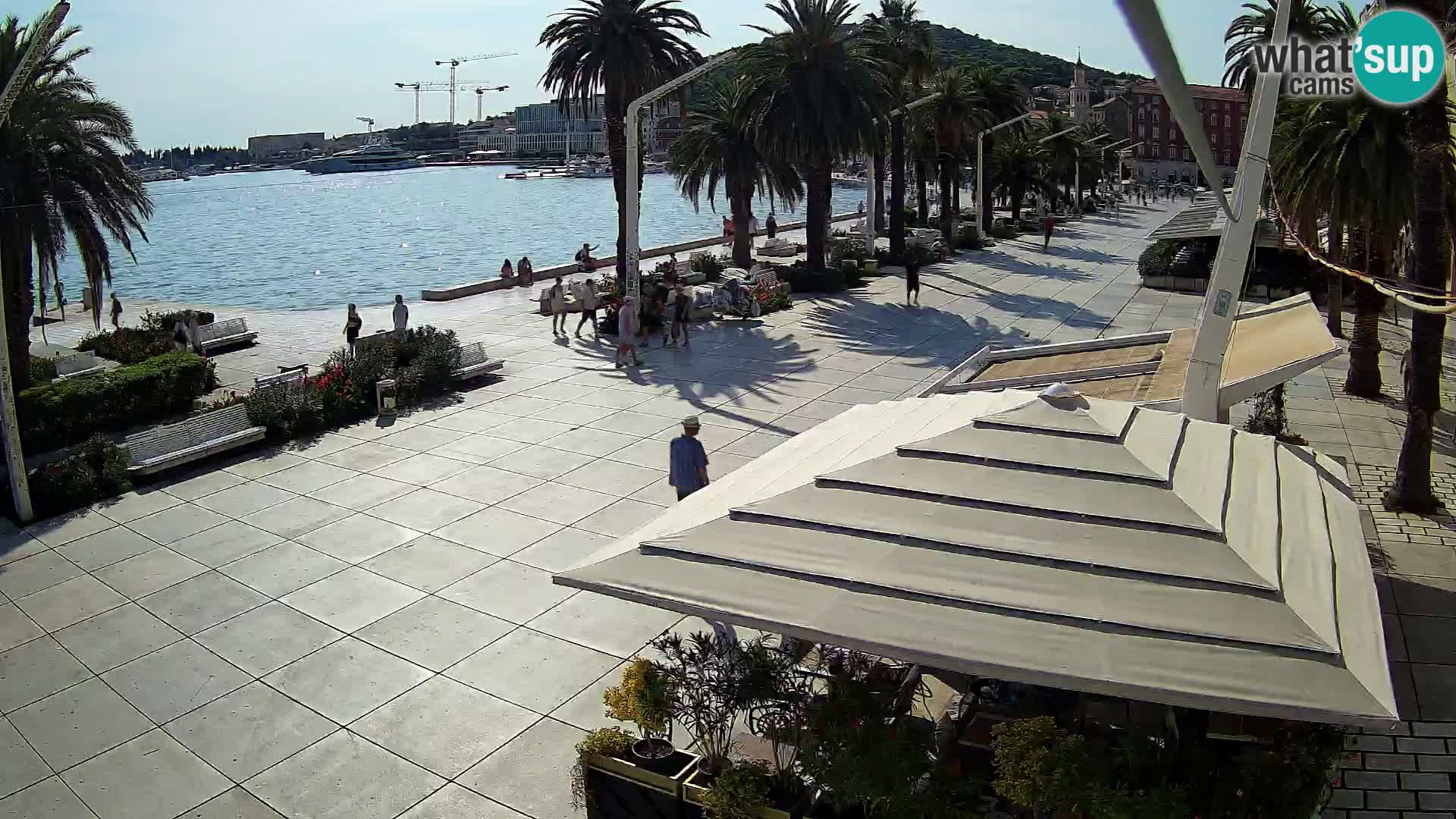 Live Webcam Split – view of Split riva