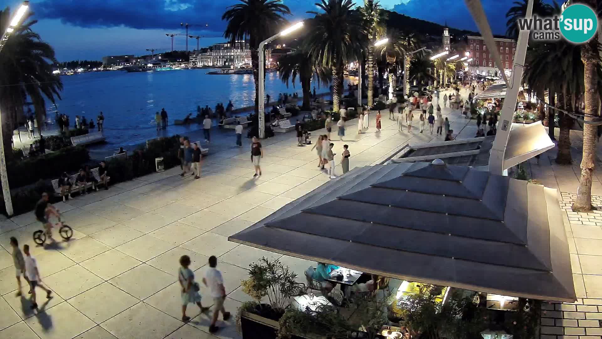 Live Webcam Split – view of Split riva