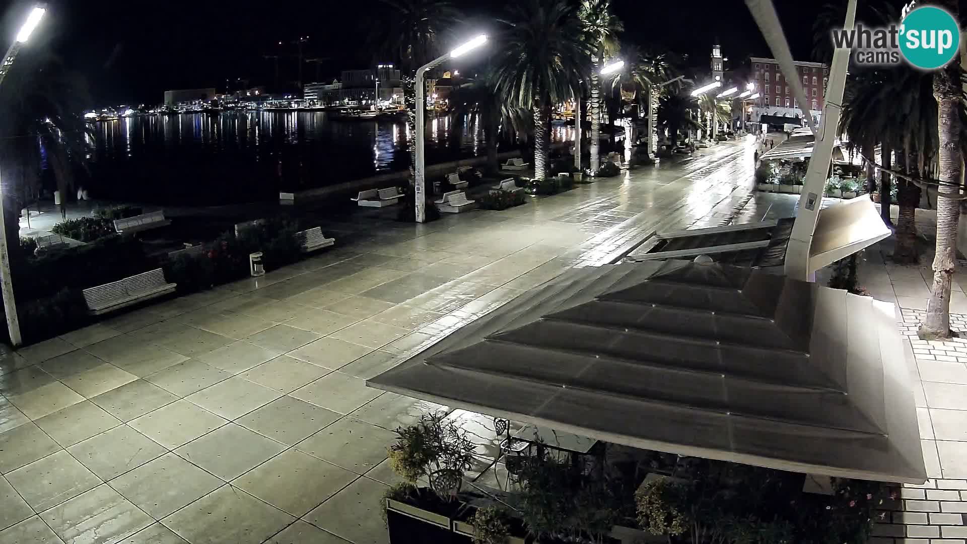 Split –  Blick auf Split riva