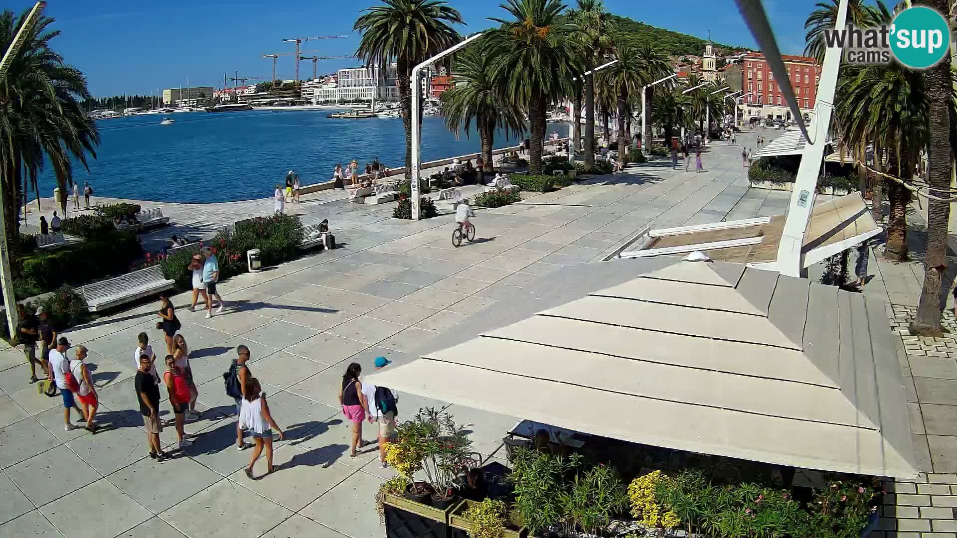 Split – pogled na splitsku rivu