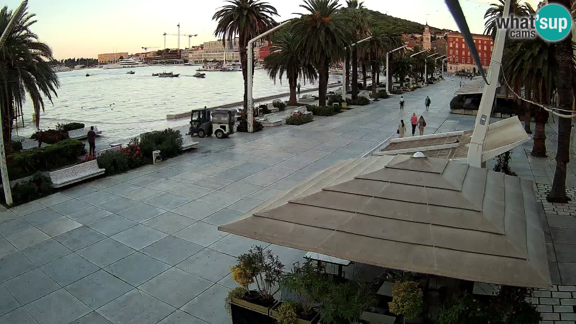 Split –  vista de Riva de Split