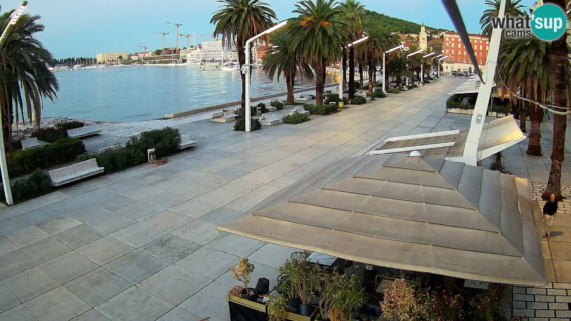 Live Webcam Split – view of Split riva