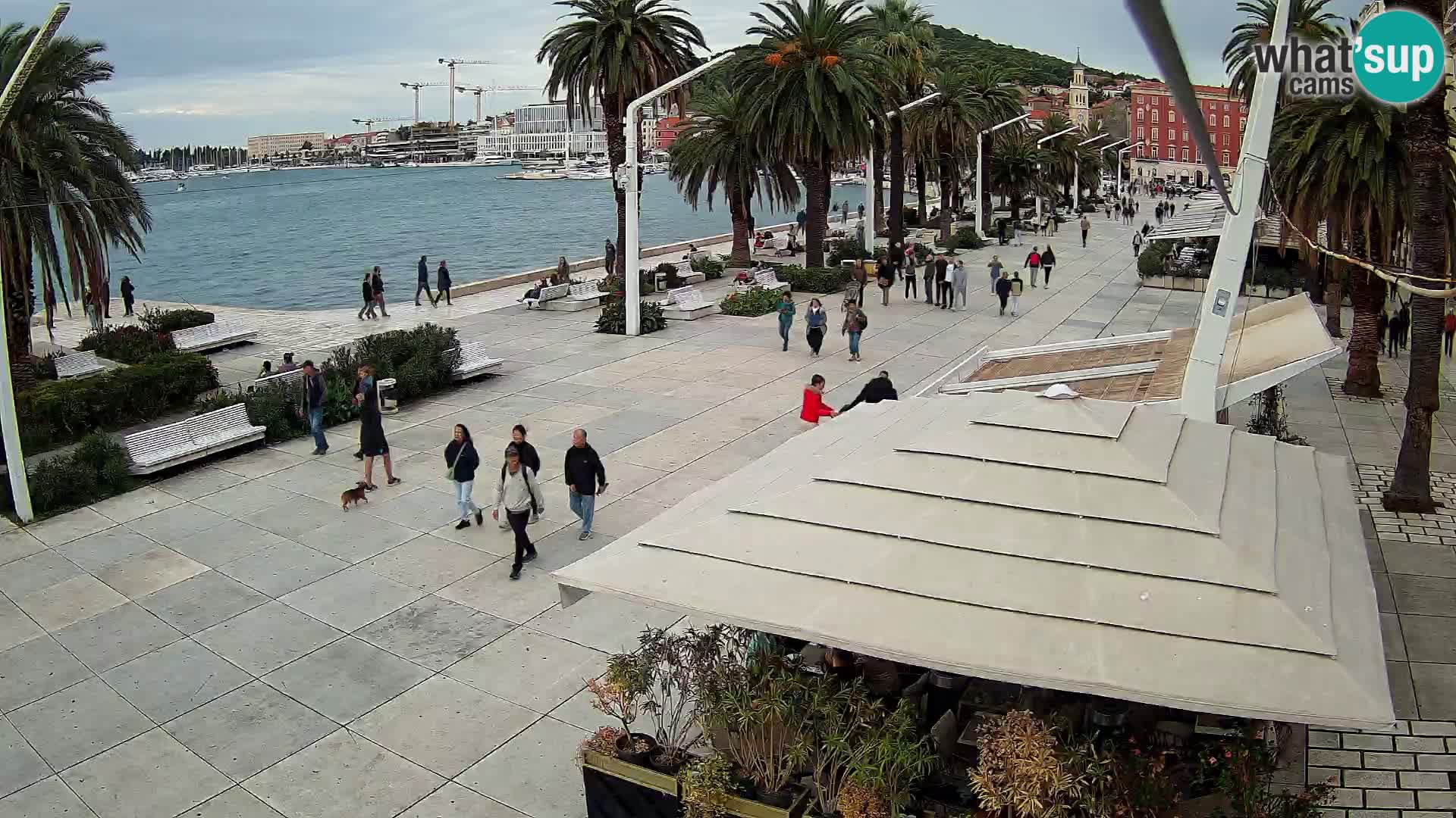 Split –  vista de Riva de Split