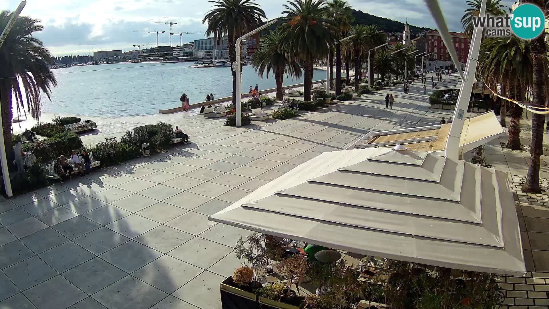 Split – Vista sulla riva di Spalato