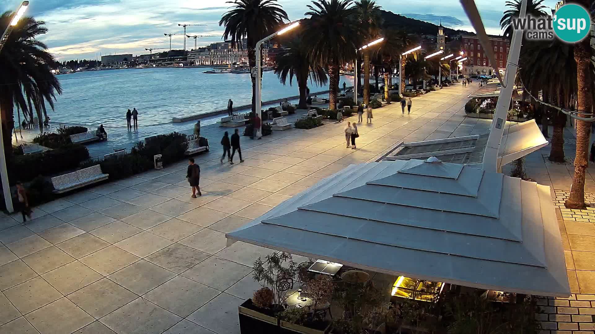 Split –  vue de Riva de Split