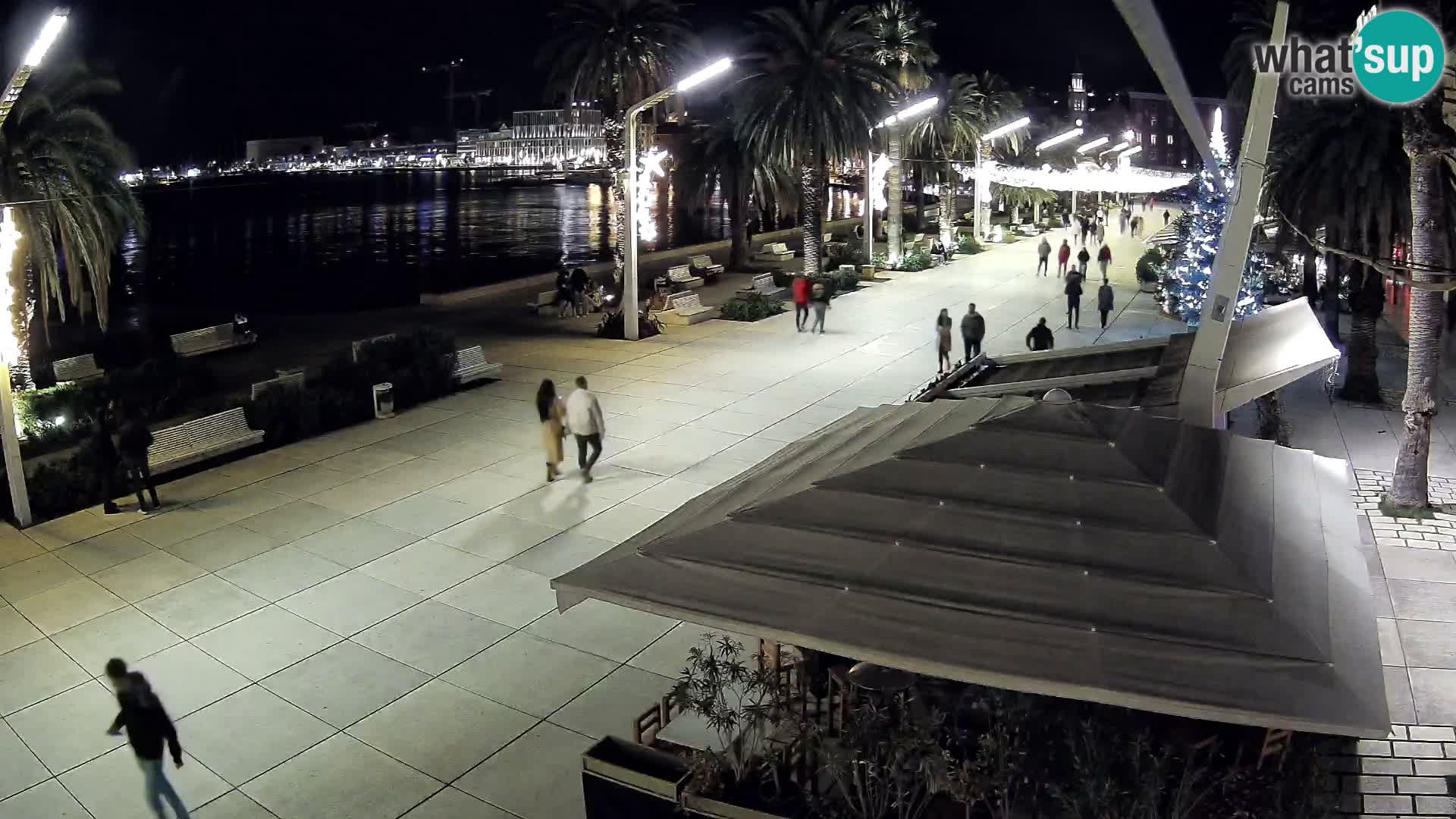 Split – Vista sulla riva di Spalato