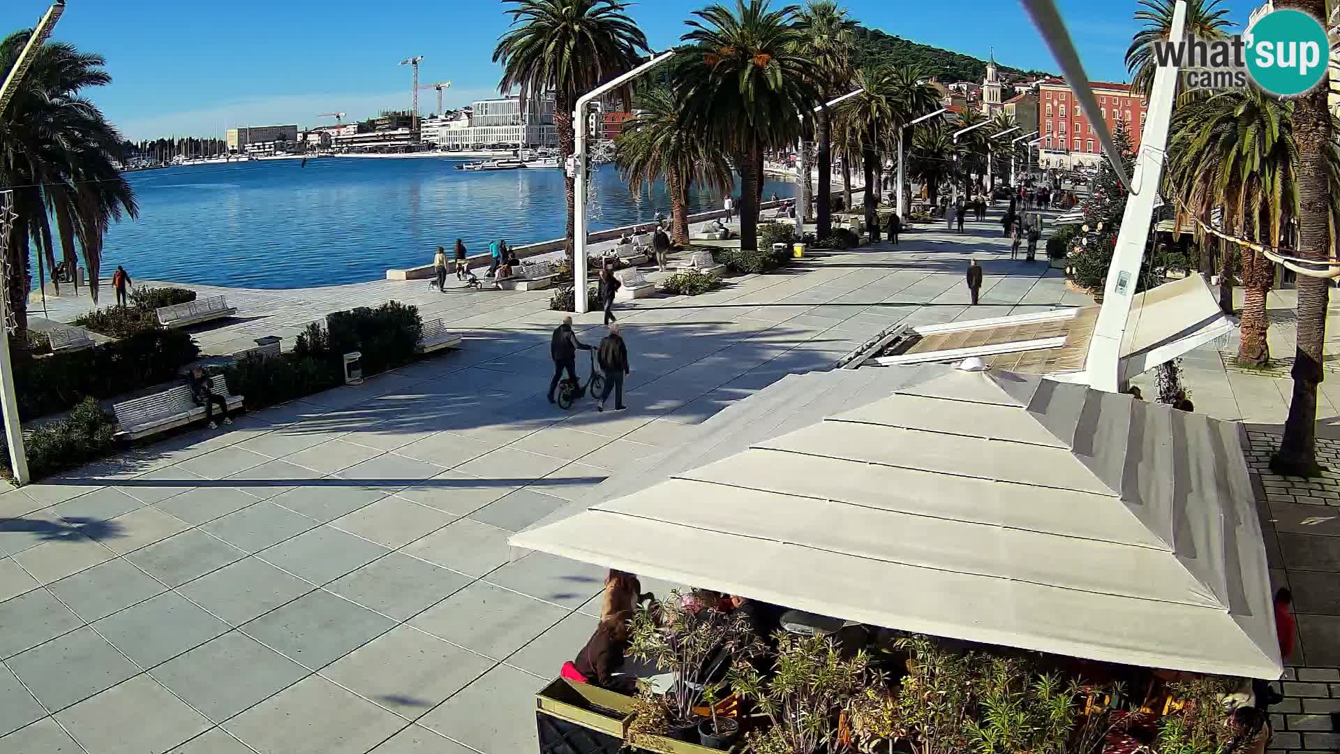 Split –  vista de Riva de Split