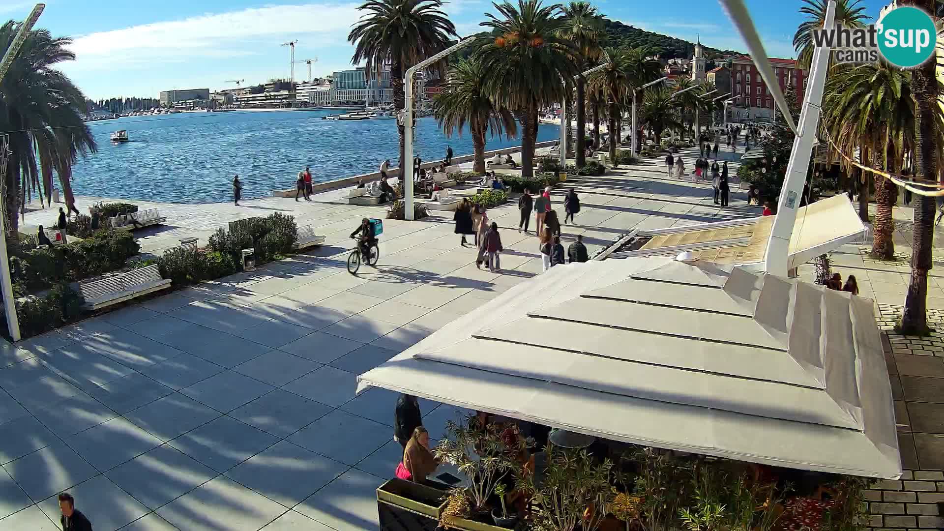 Split –  vue de Riva de Split