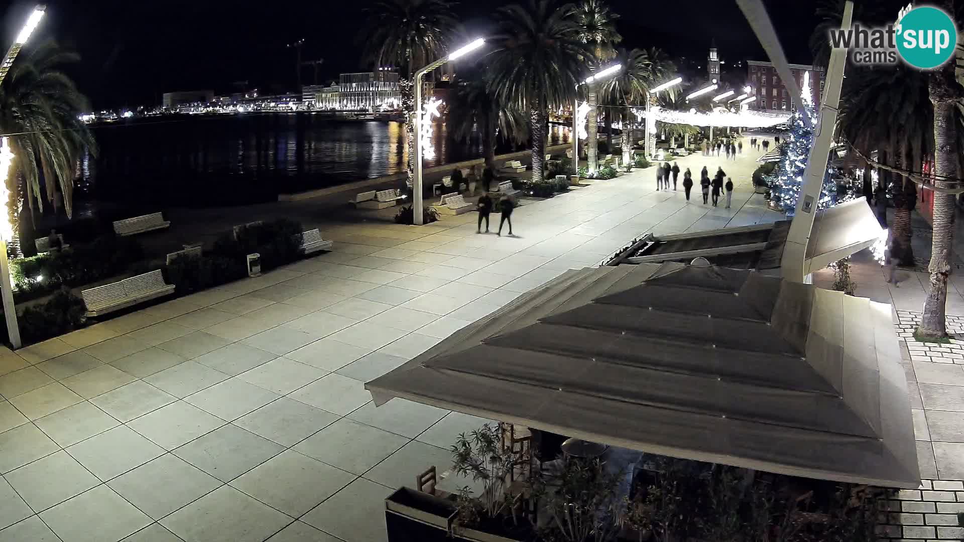 Split –  vista de Riva de Split