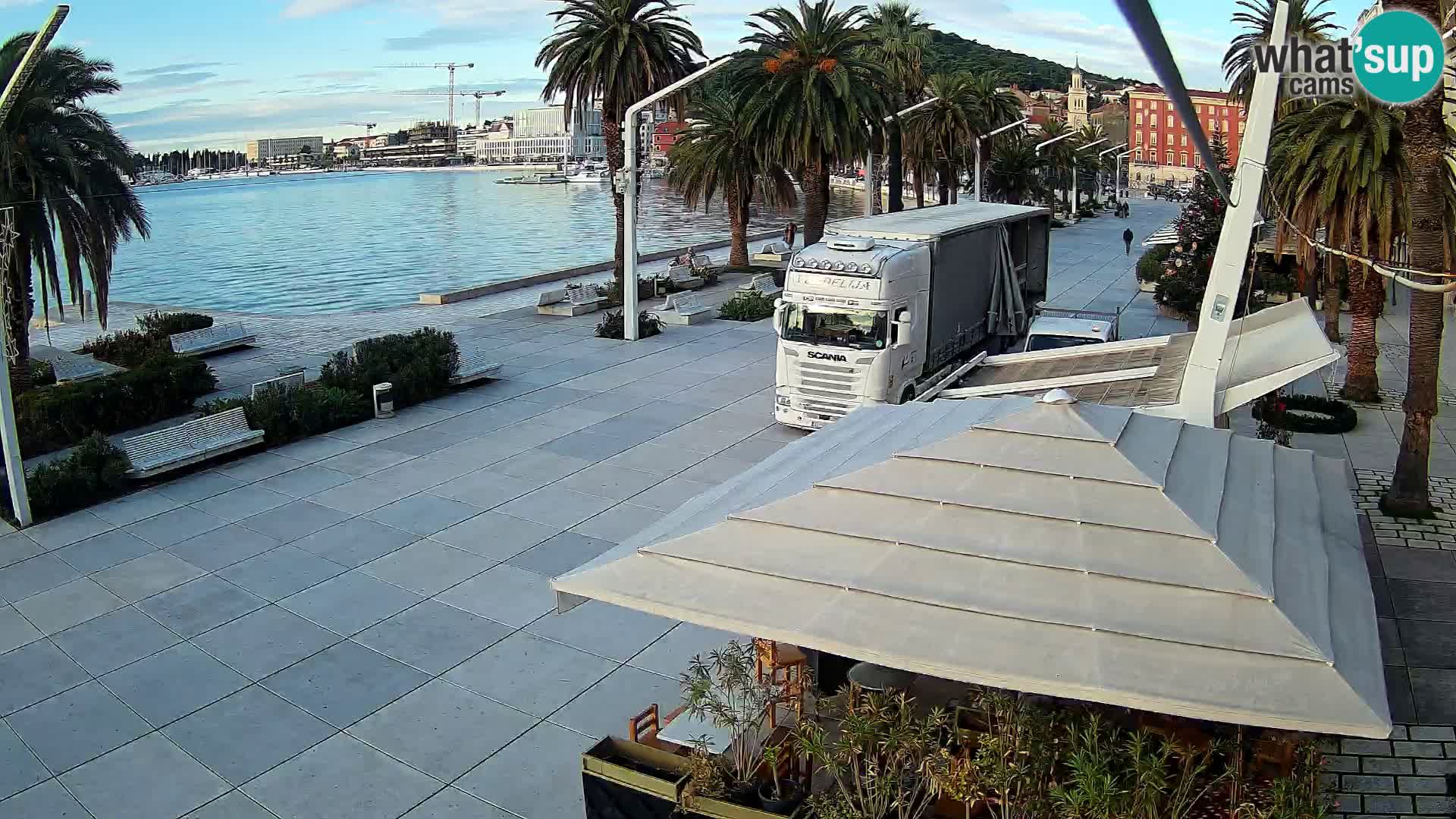 Split –  vista de Riva de Split