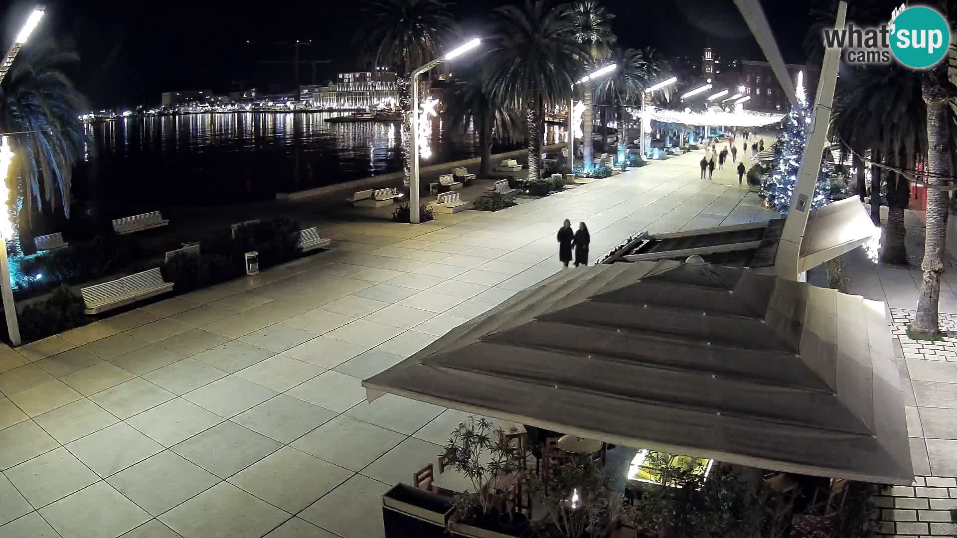 Split –  vista de Riva de Split