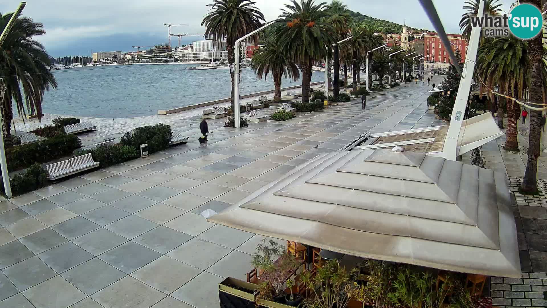 Split – Vista sulla riva di Spalato