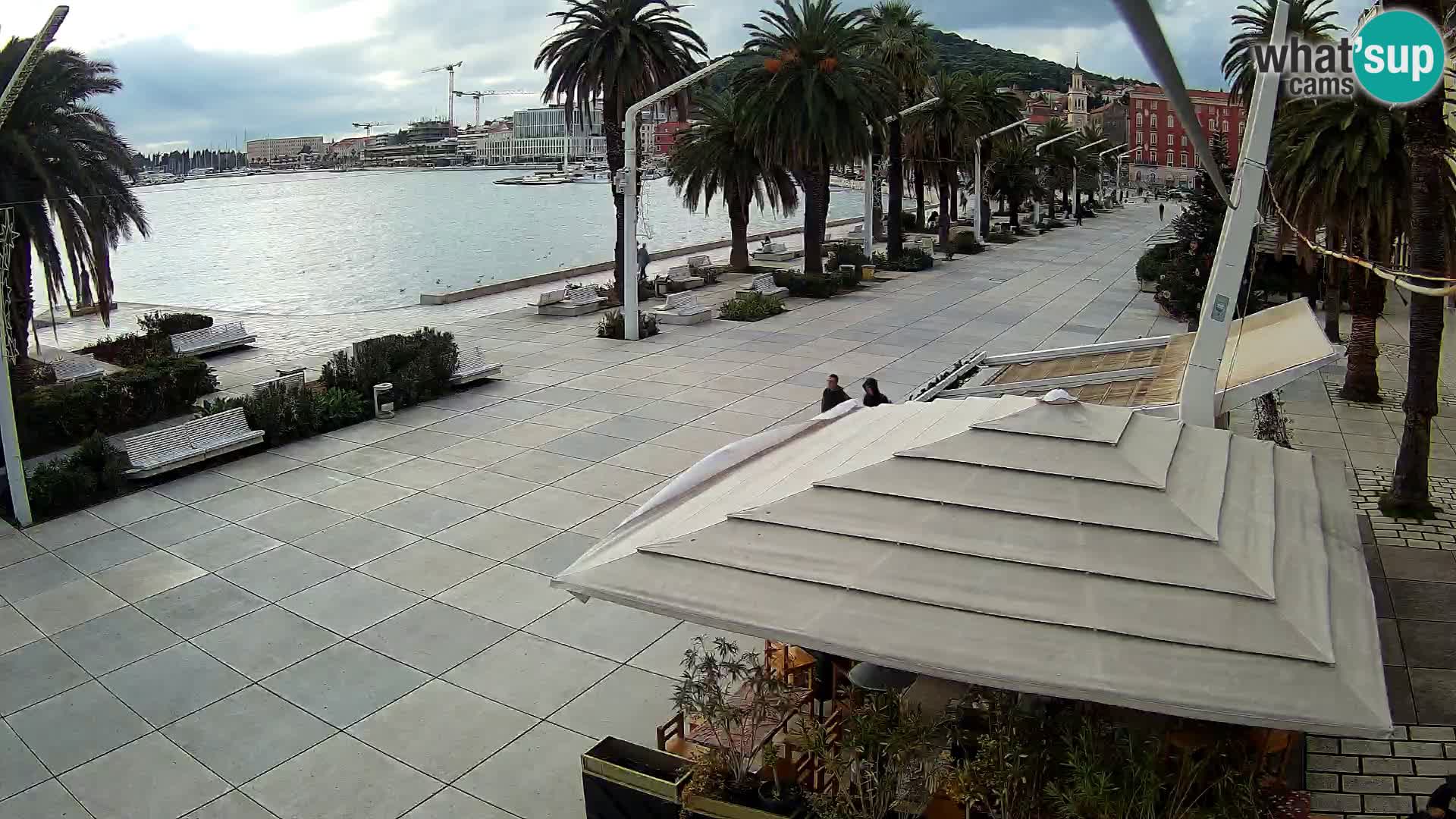 Split –  vista de Riva de Split