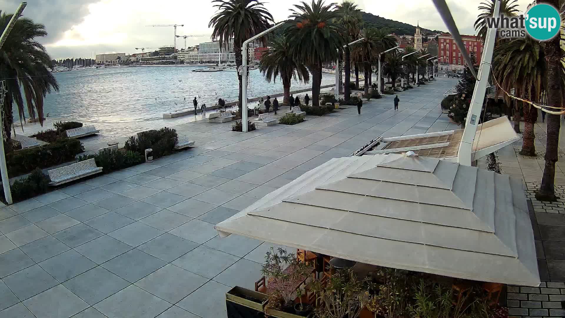 Split –  vista de Riva de Split