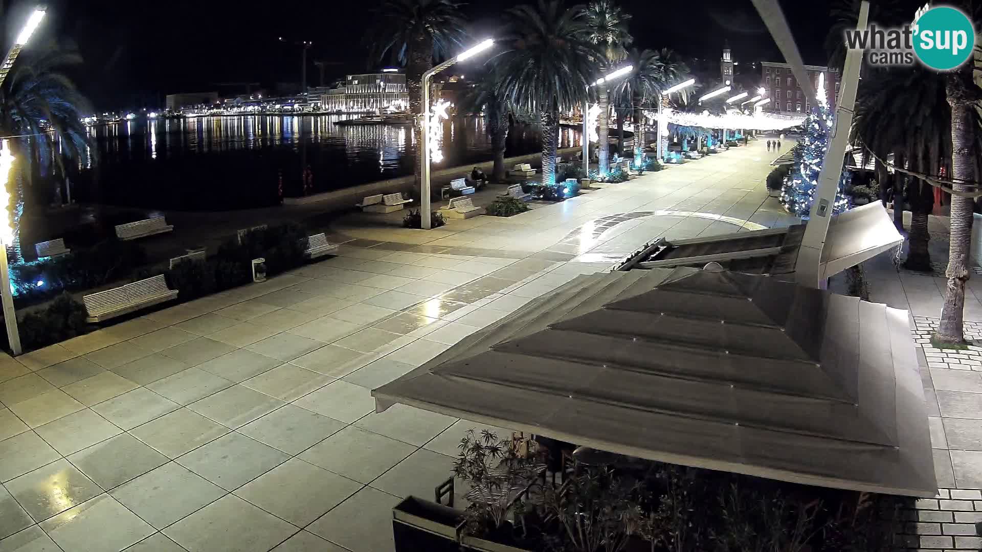 Split – Vista sulla riva di Spalato