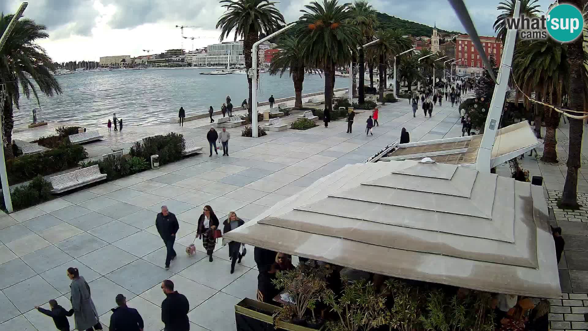 Split –  vista de Riva de Split