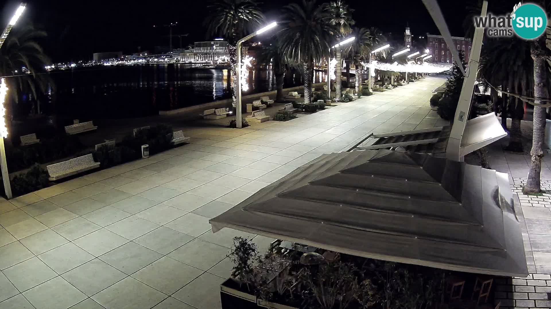 Split –  Blick auf Split riva