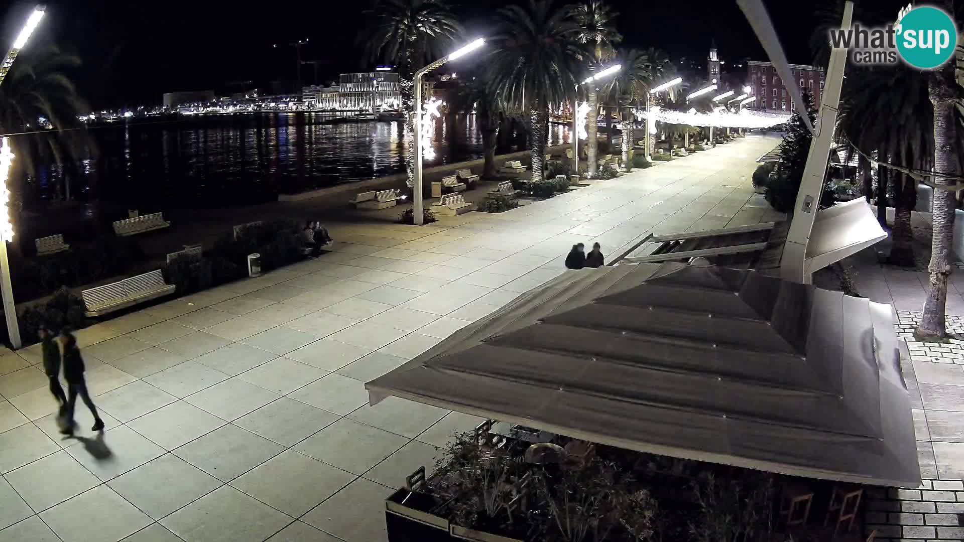 Split – Vista sulla riva di Spalato