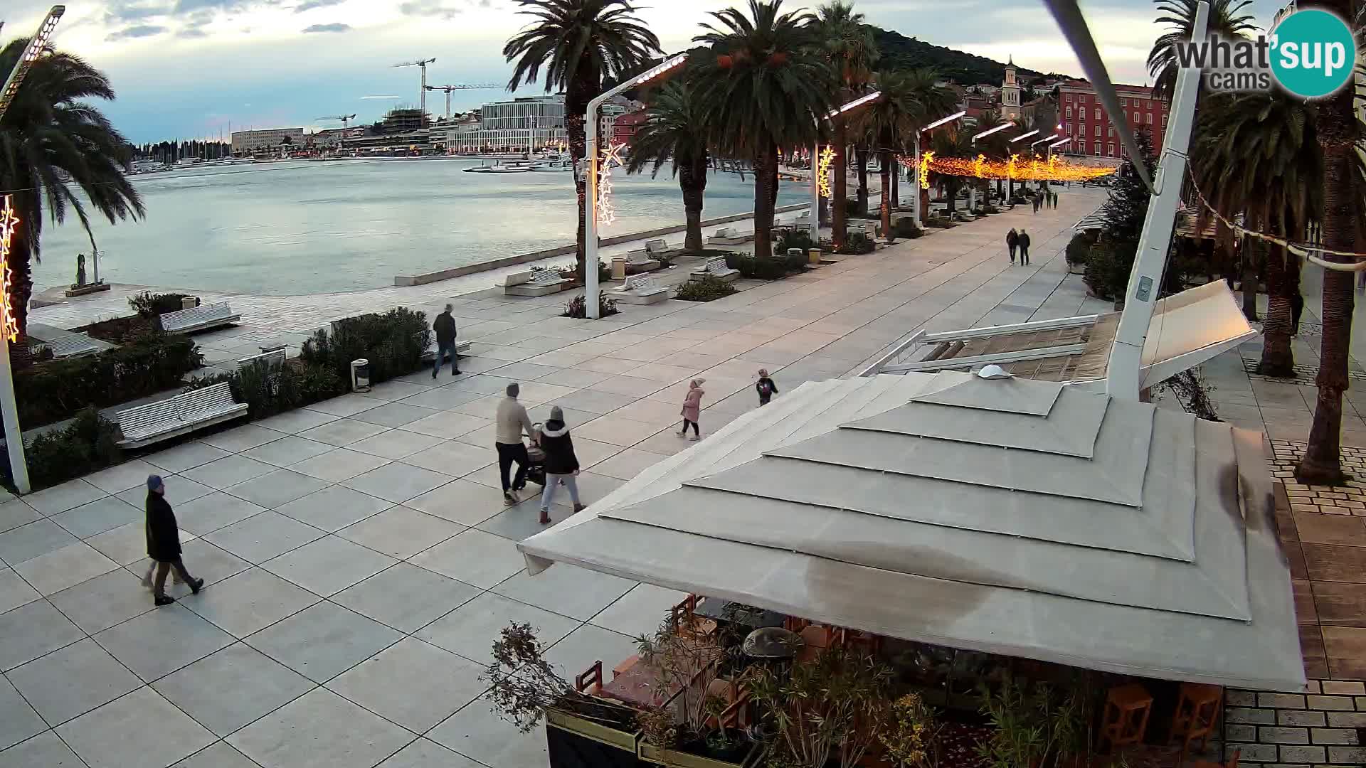 Split –  vue de Riva de Split