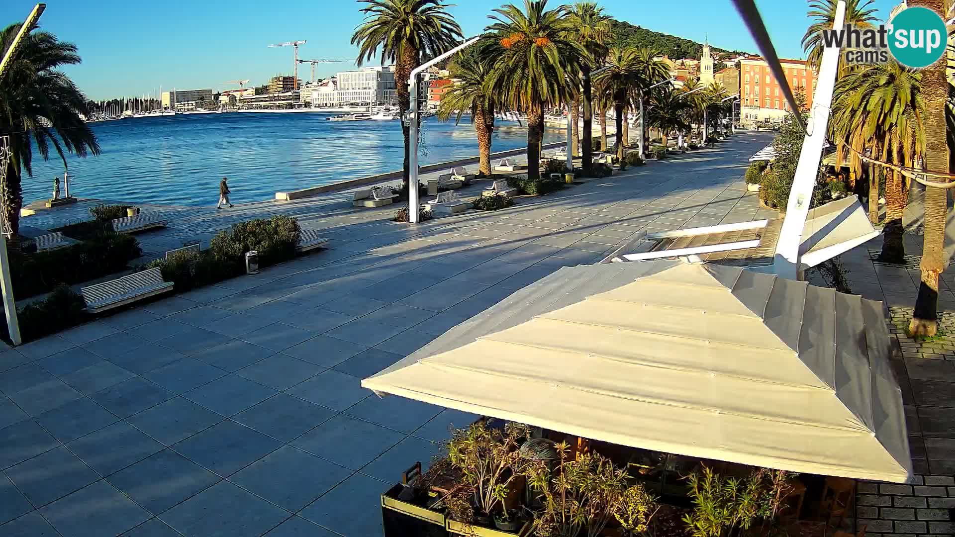 Split –  vista de Riva de Split