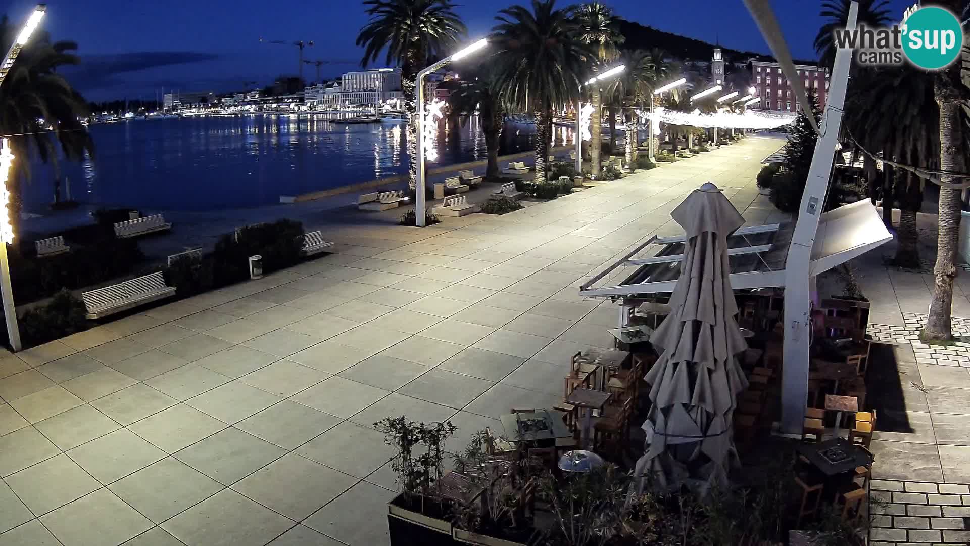 Split –  vista de Riva de Split