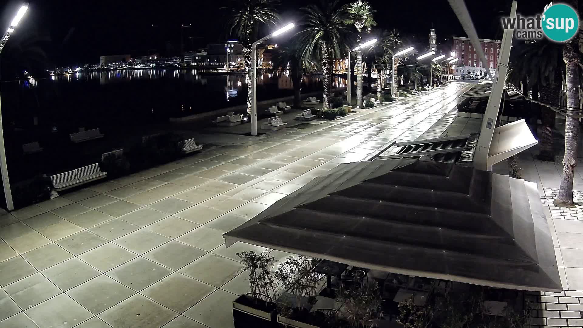 Split –  Blick auf Split riva