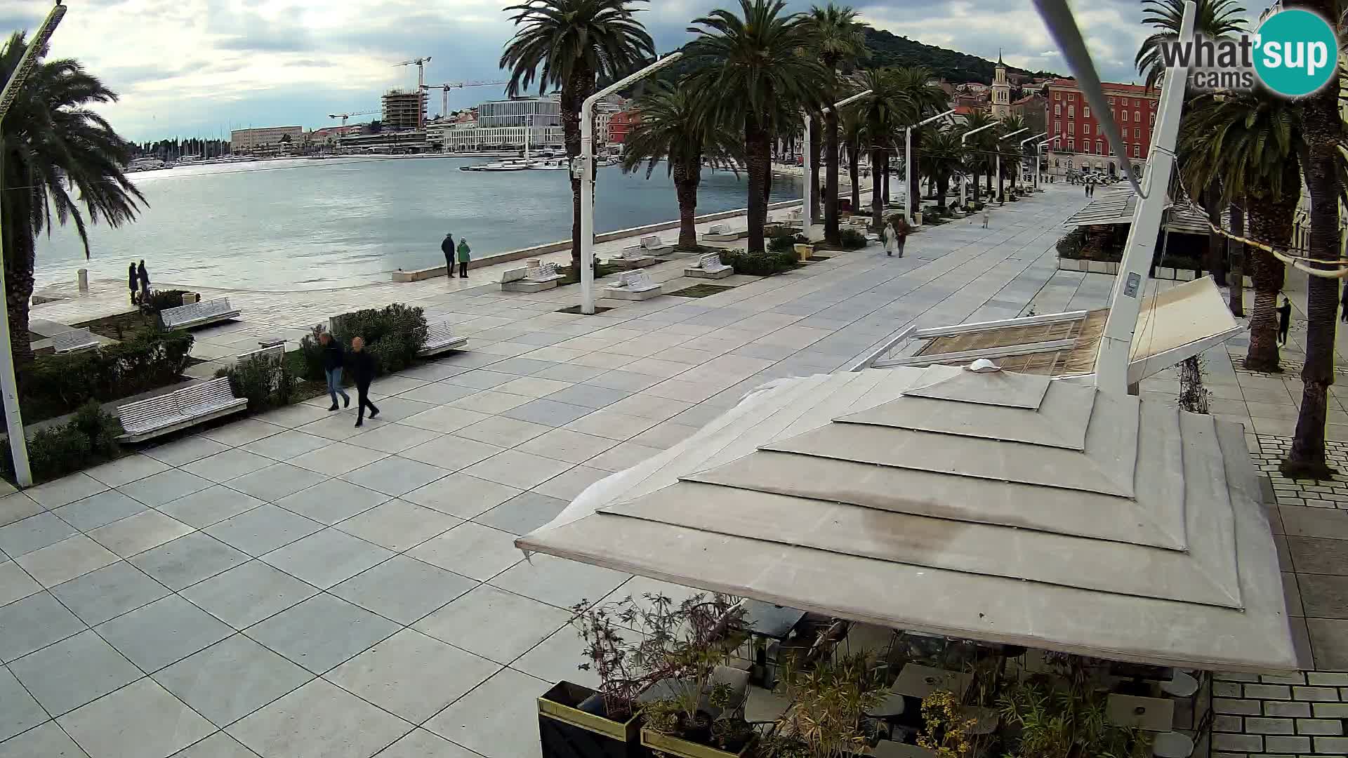 Live Webcam Split – view of Split riva