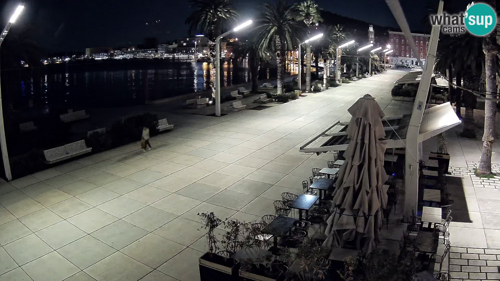 Split – Vista sulla riva di Spalato