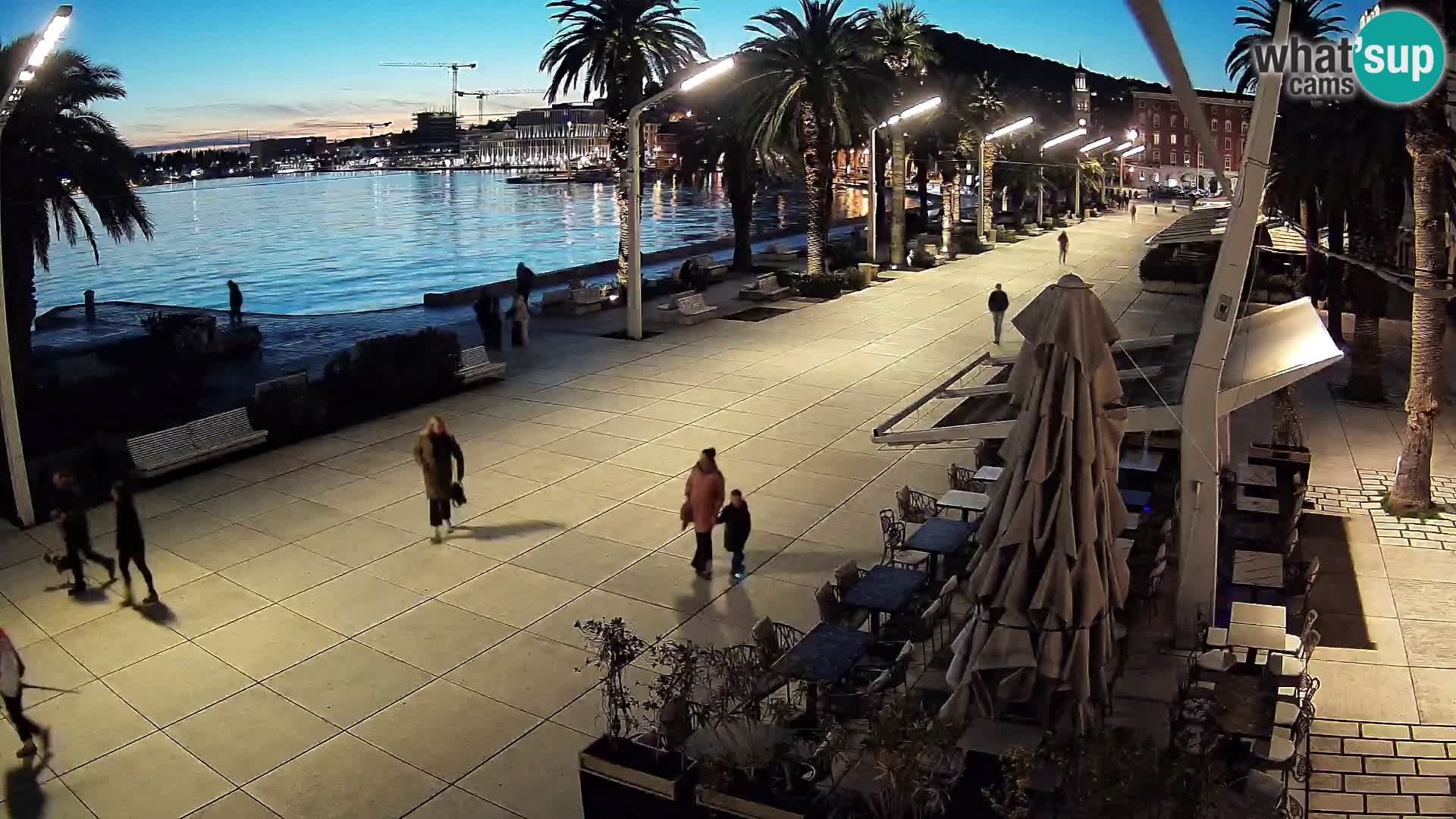 Split – pogled na splitsku rivu