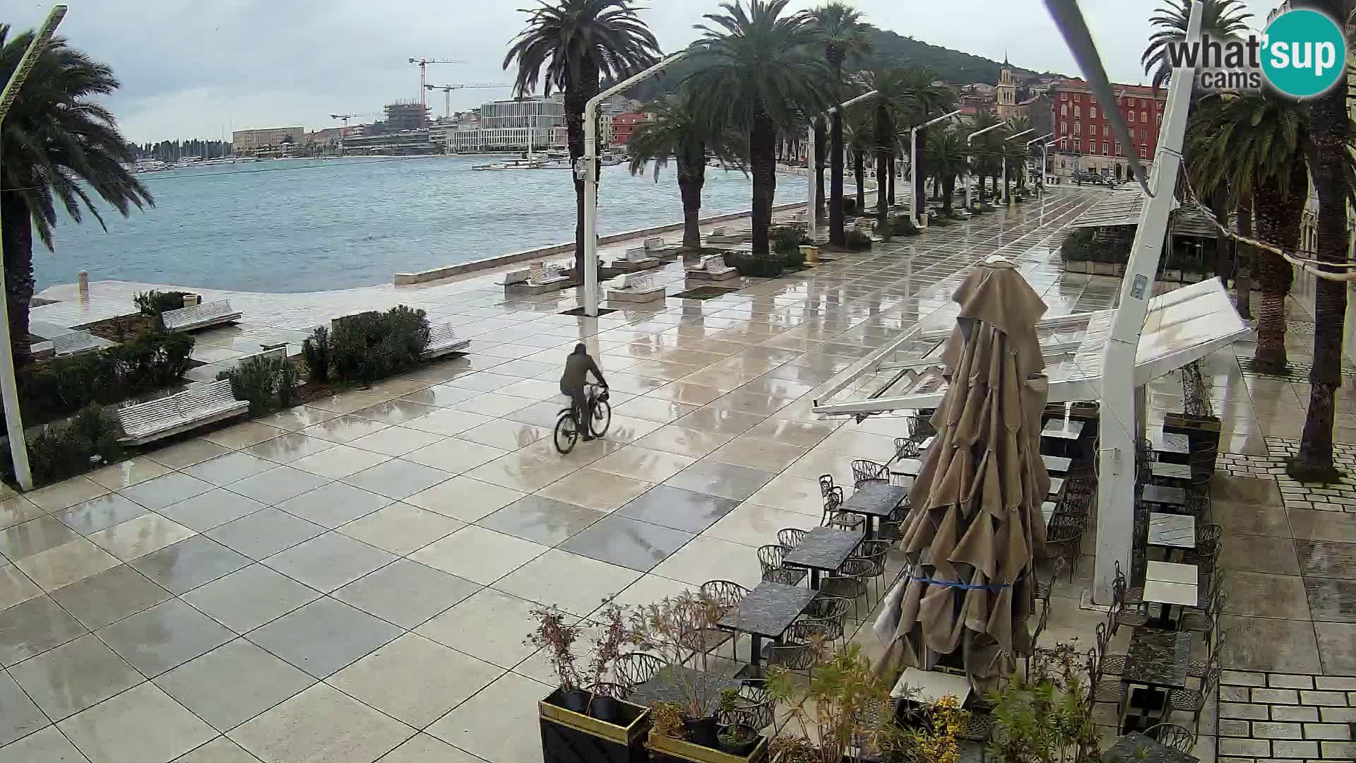 Split – Vista sulla riva di Spalato