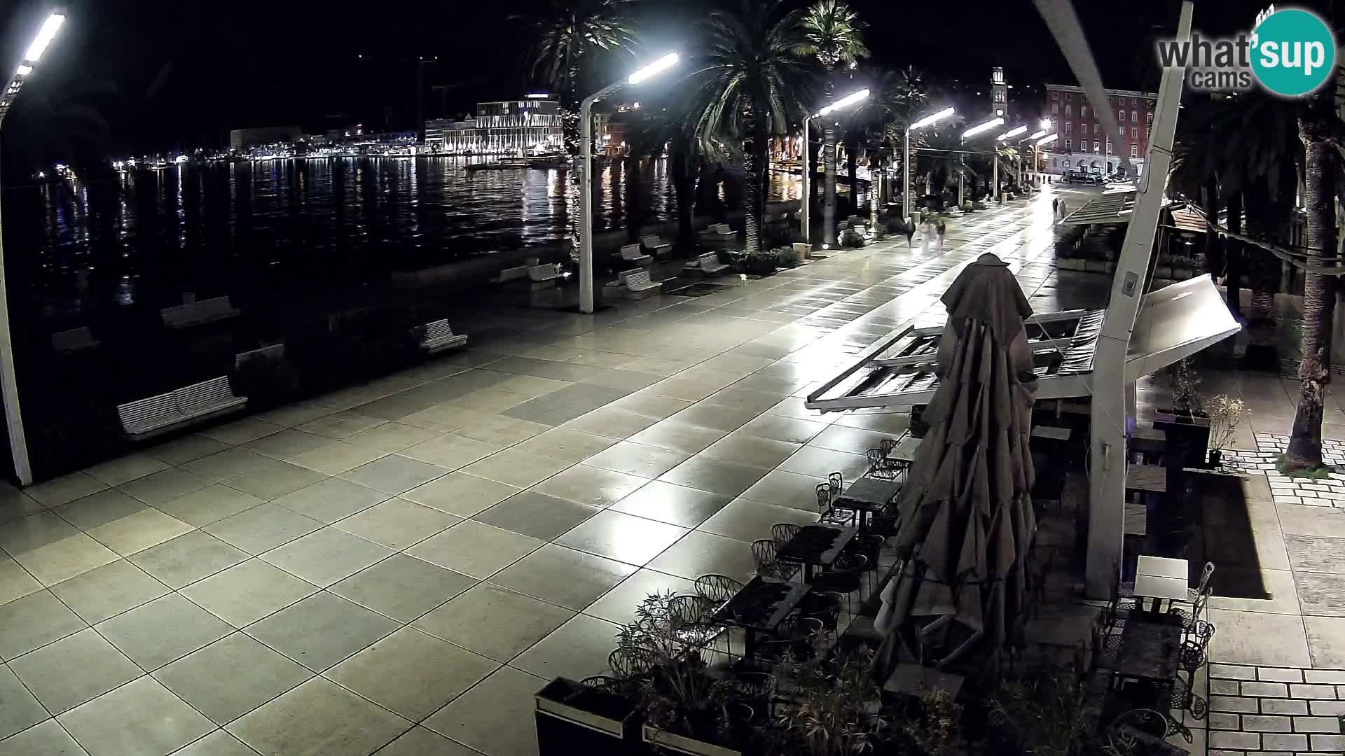 Split –  Blick auf Split riva