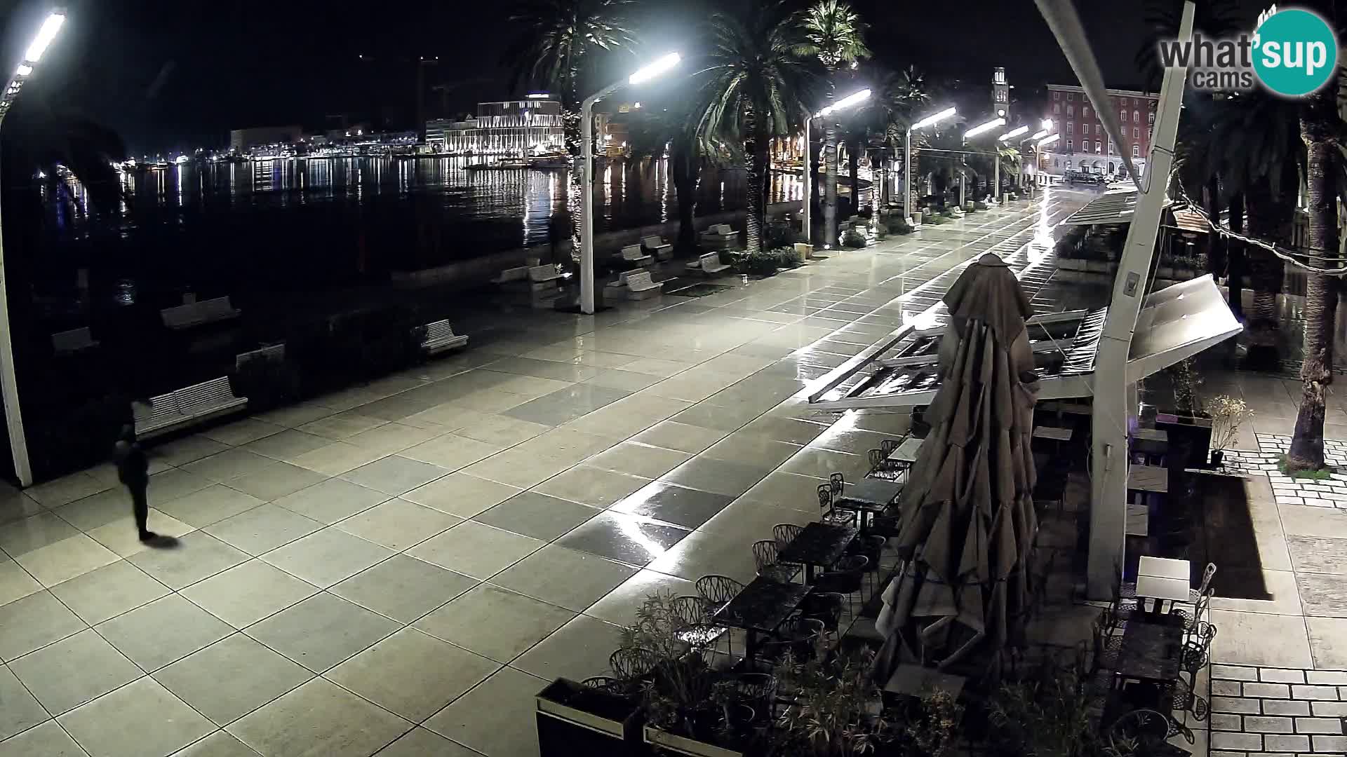 Split –  Blick auf Split riva