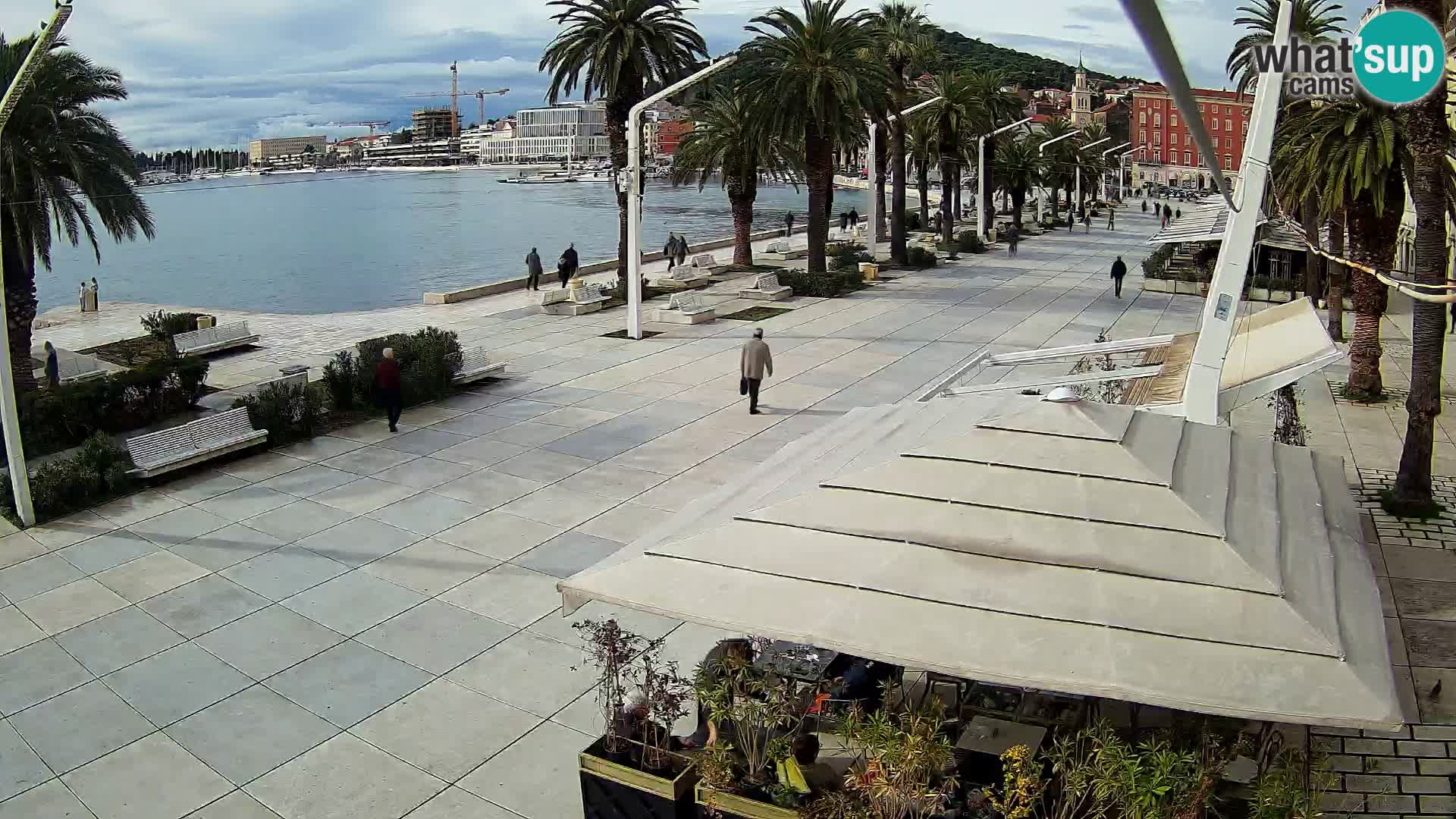 Live Webcam Split – view of Split riva