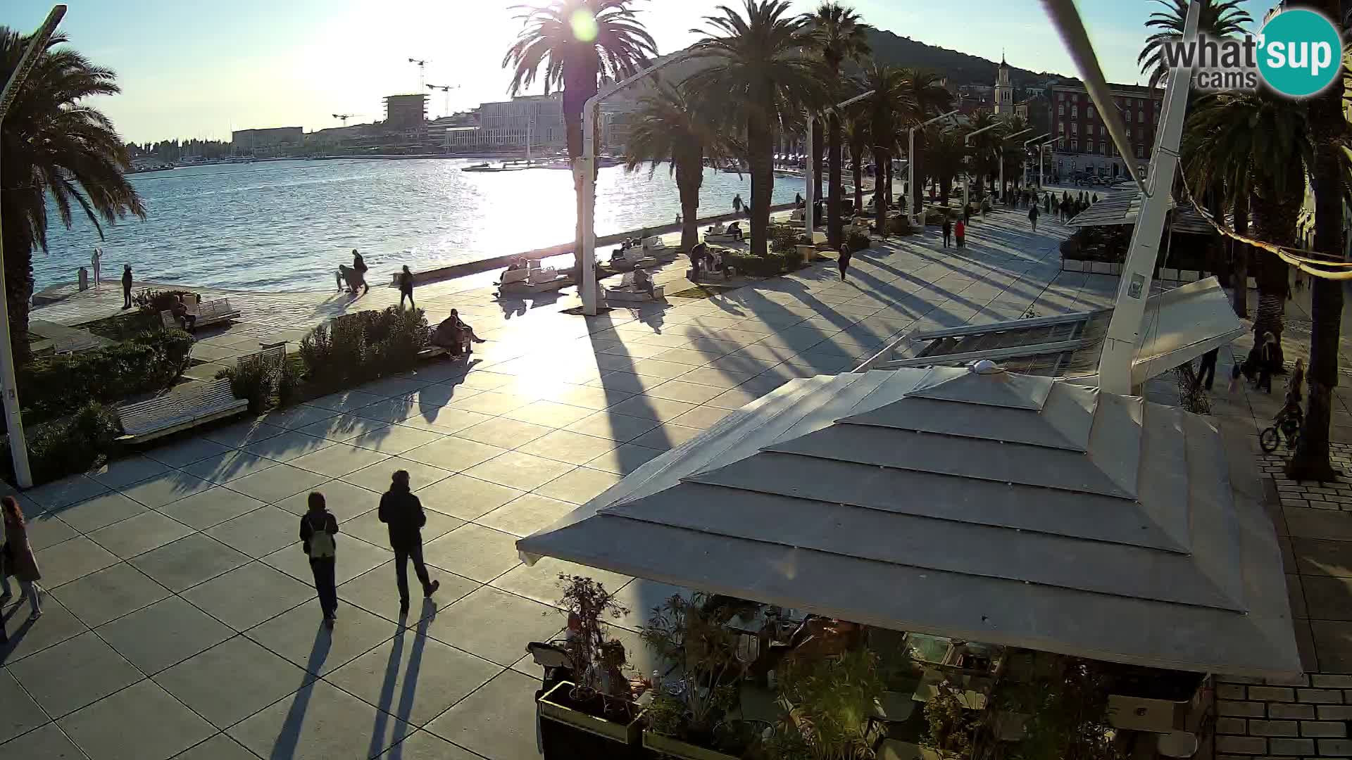 Split –  vue de Riva de Split