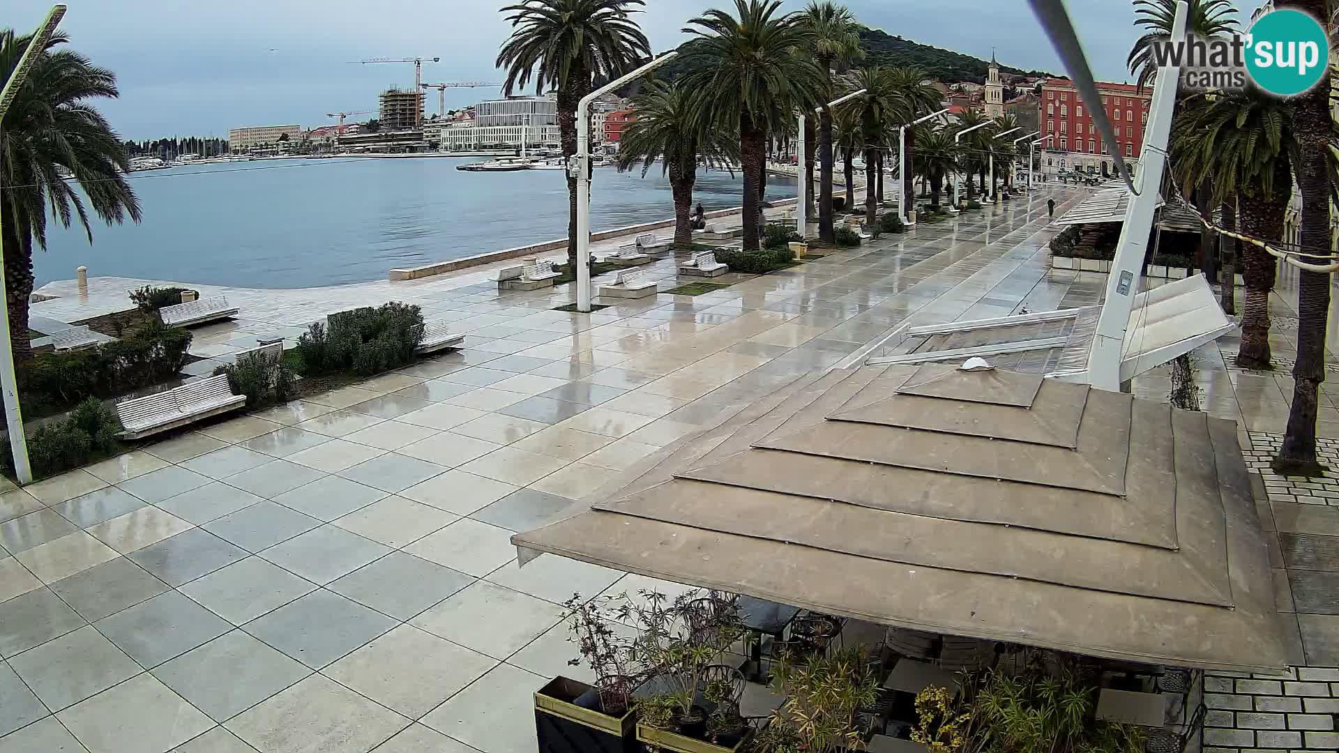 Split – Vista sulla riva di Spalato
