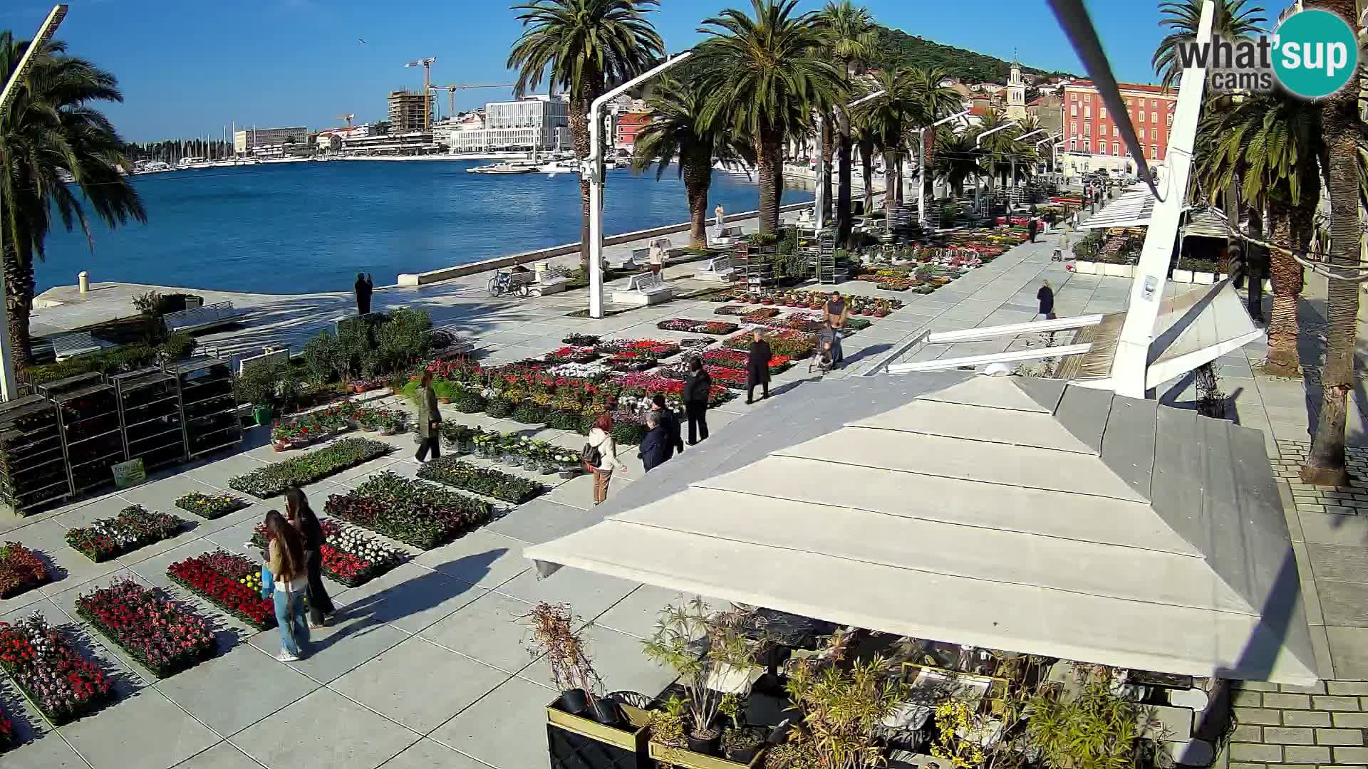 Split – pogled na splitsku rivu