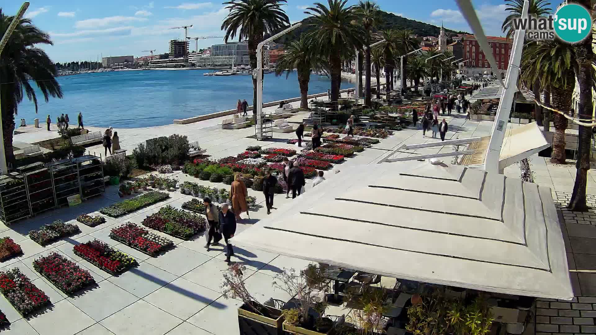 Split – Vista sulla riva di Spalato
